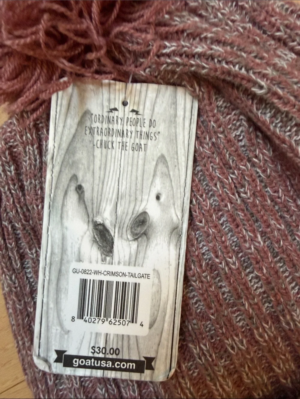 GOAT USA Linden Winter Hat - Crimson